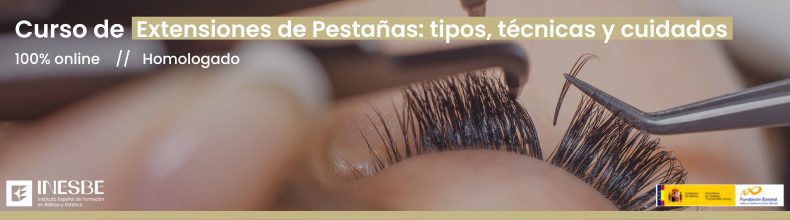 Curso de Extensiones de Pestañas tipos, técnicas y cuidados