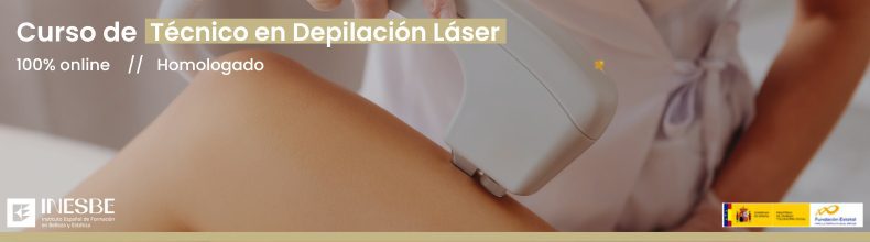 Banner promocional del curso técnico, ideal para la formación en láser para empleados de centros de medicina estética.